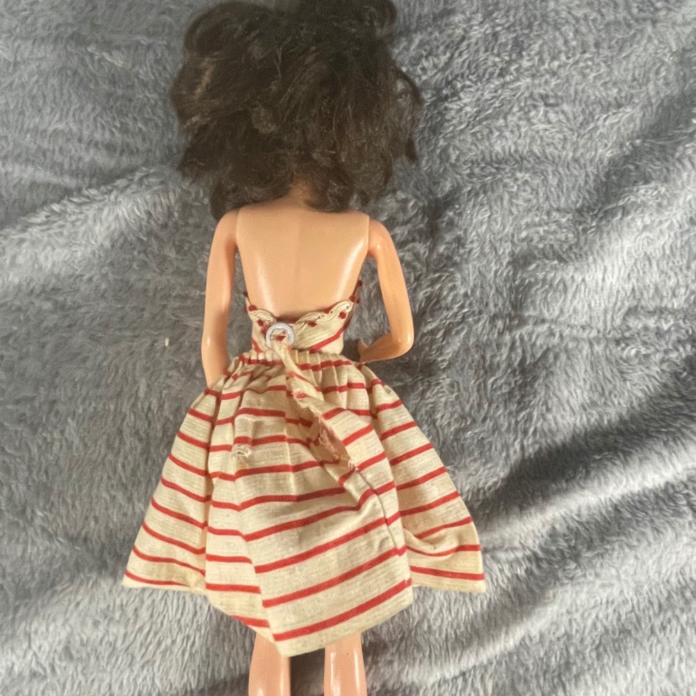 Vintage Wendy Wardrobe Elite Creations Red Stripe Sundress Fashion Doll - Picture 4 of 5